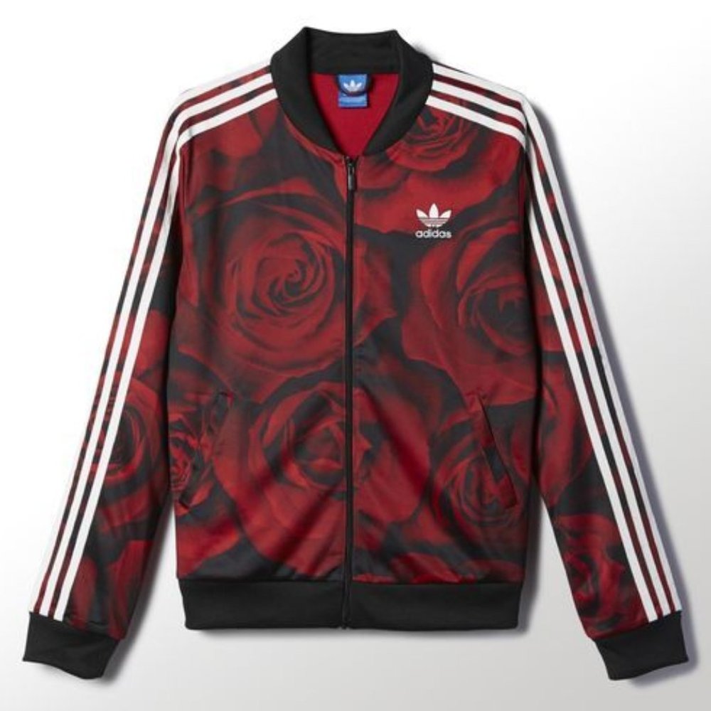 Rose Adidas Track Jacket